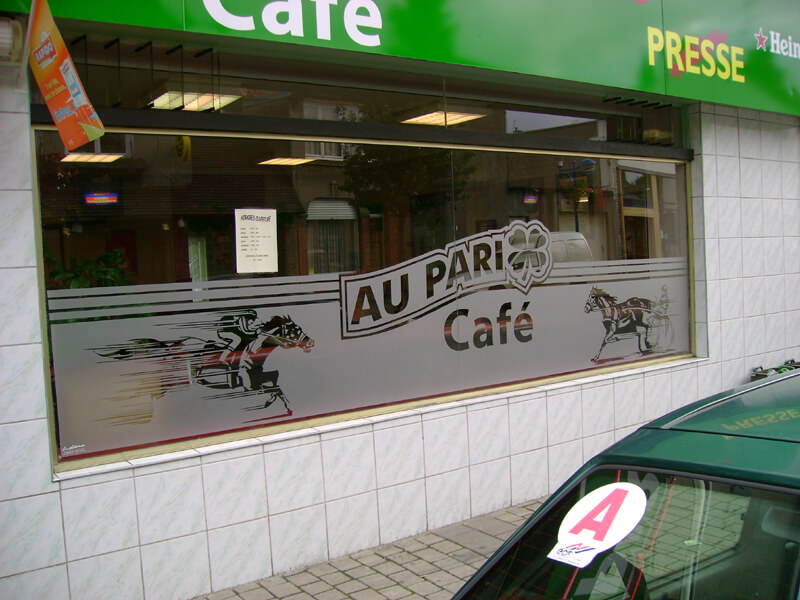 PLV Café Presse Au Pari